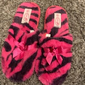 Fuzzy Woman’s Slippers